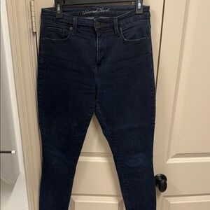 Universal Thread Women's Deep Indigo Skinny Jeans